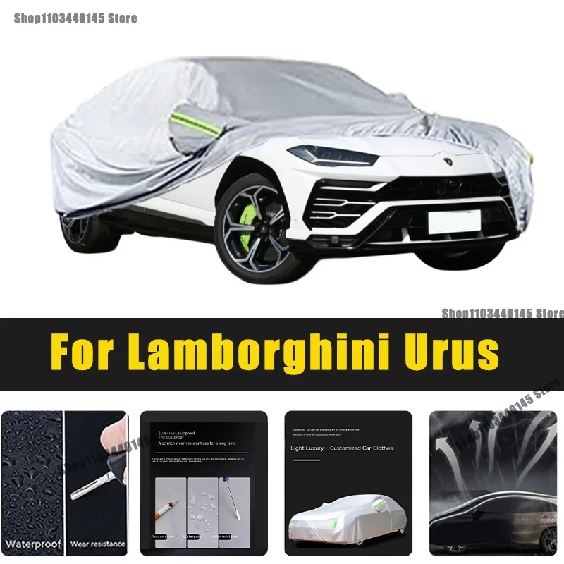 

Full Car Covers Outdoor Sun UV Protection Dust Rain Snow Oxford cover Protective For Lamborghini Urus Accessories