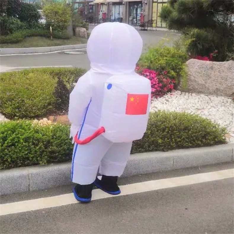 Tuta spaziale simulata alta astronauta Costume Cosplay di Halloween casco  spettacolo di carnevale Performance Wear Fancy Dress Up Adult Kids -  AliExpress