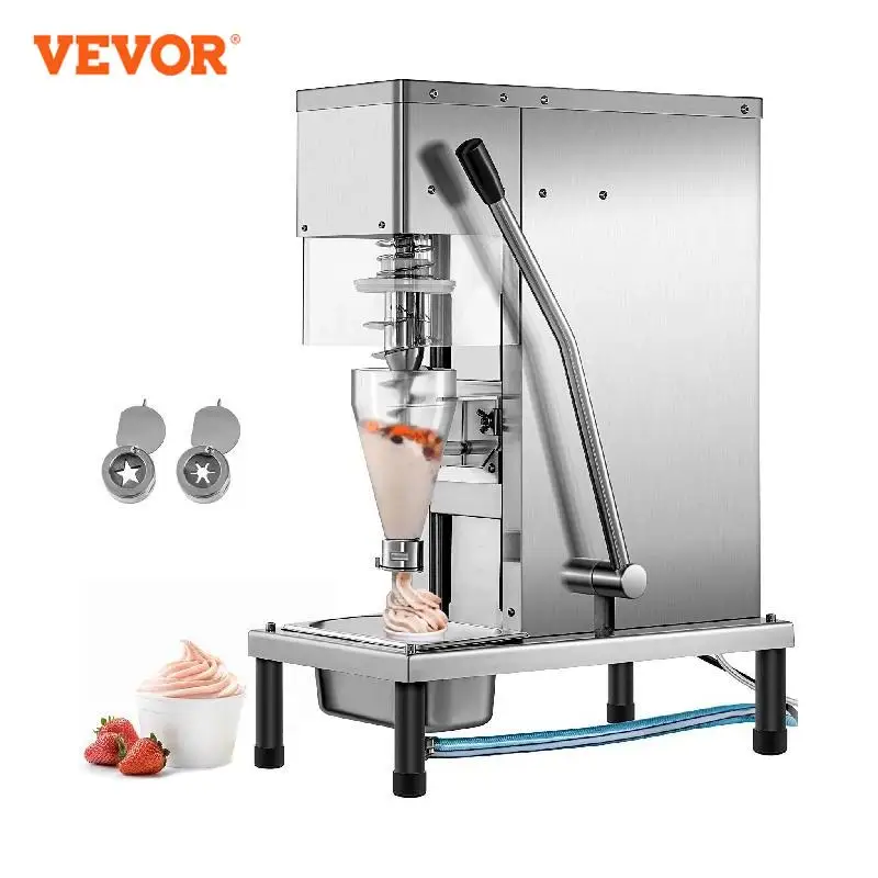 VEVOR 110V Frozen Yogurt Blending Machine 750W, Yogurt Milkshake Ice Cream  Mixing Machine 304 Stainless Steel Construction, Professional Commercial  Kitchen Equi…