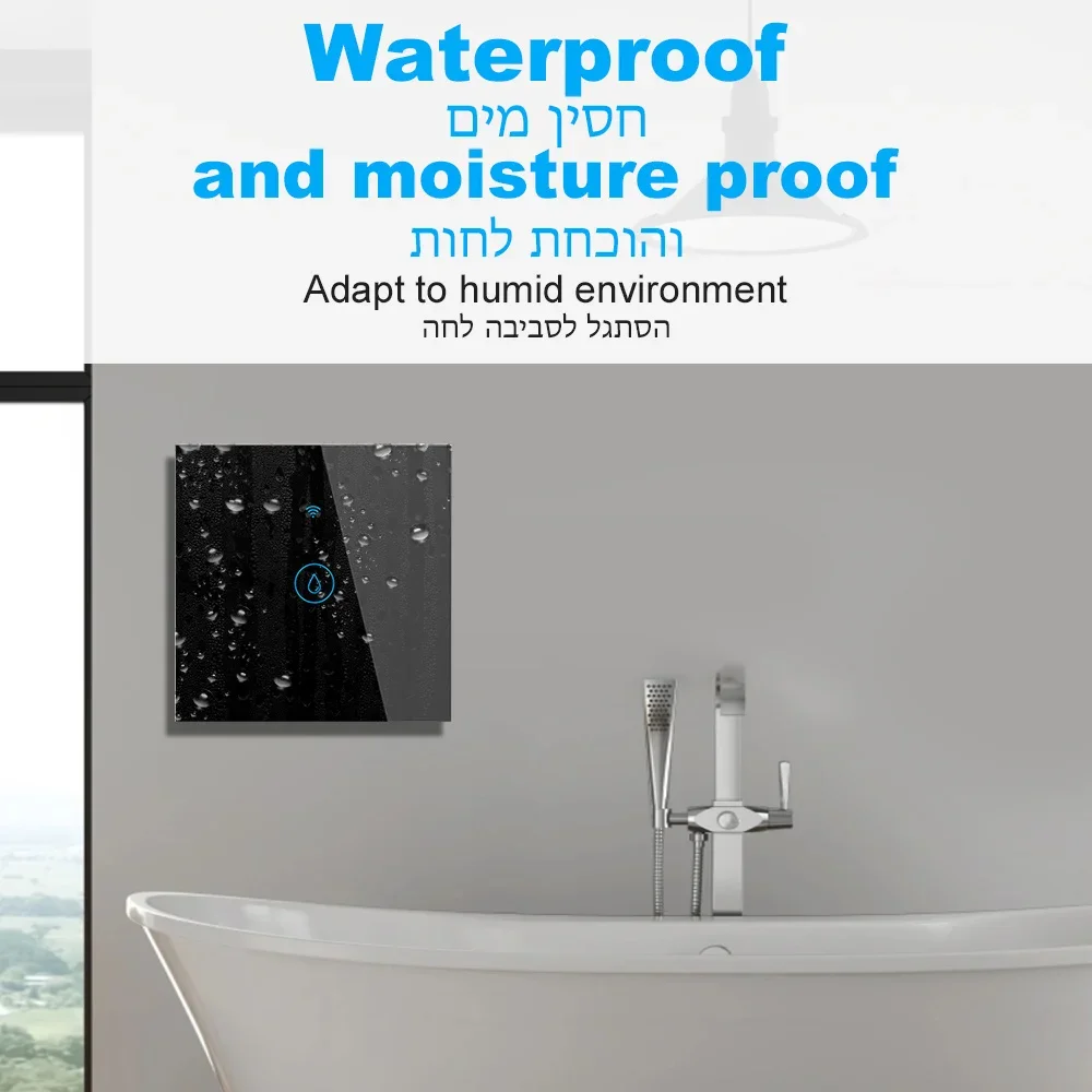 Tuya WiFi Water Heater Switch 40A EU/US Smart Life Water Heater Remote Voice Control Via Alexa Google Home With Timing Function