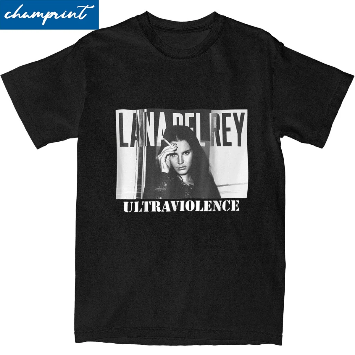 

Vintage Lana Del Rey T Shirts Men Women's Cotton Novelty T-Shirts O Neck Tee Shirt Short Sleeve Tops 6XL