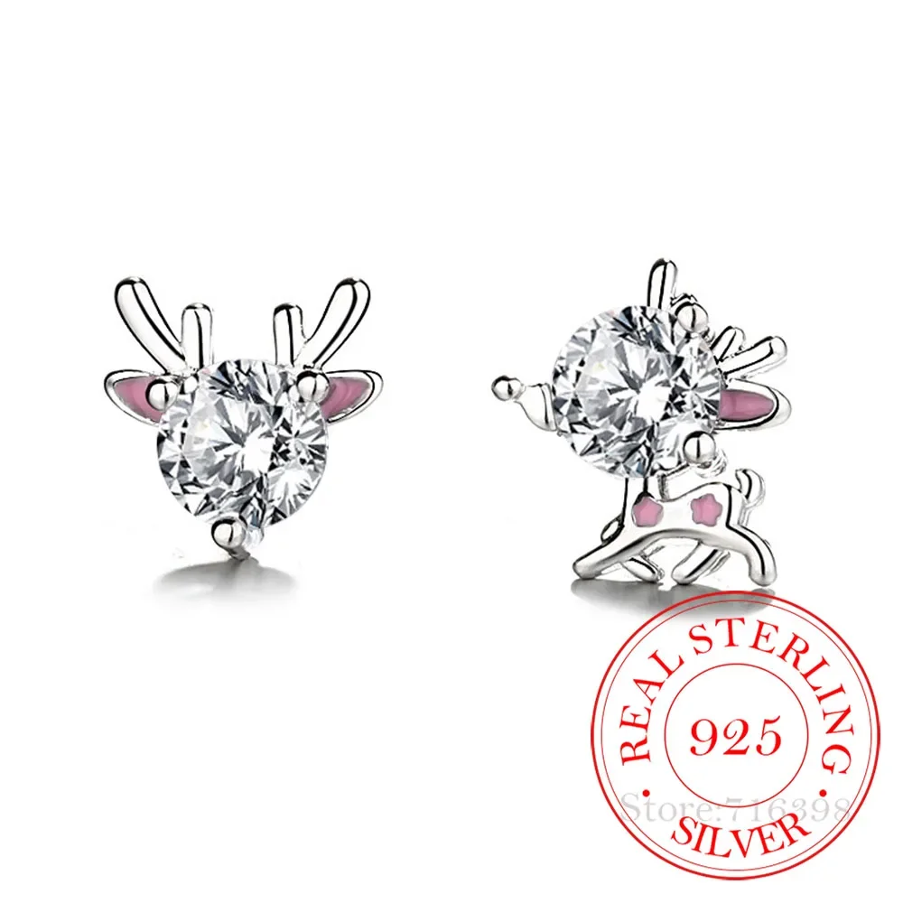 

Женские серьги из серебра 925 пробы с кристаллами