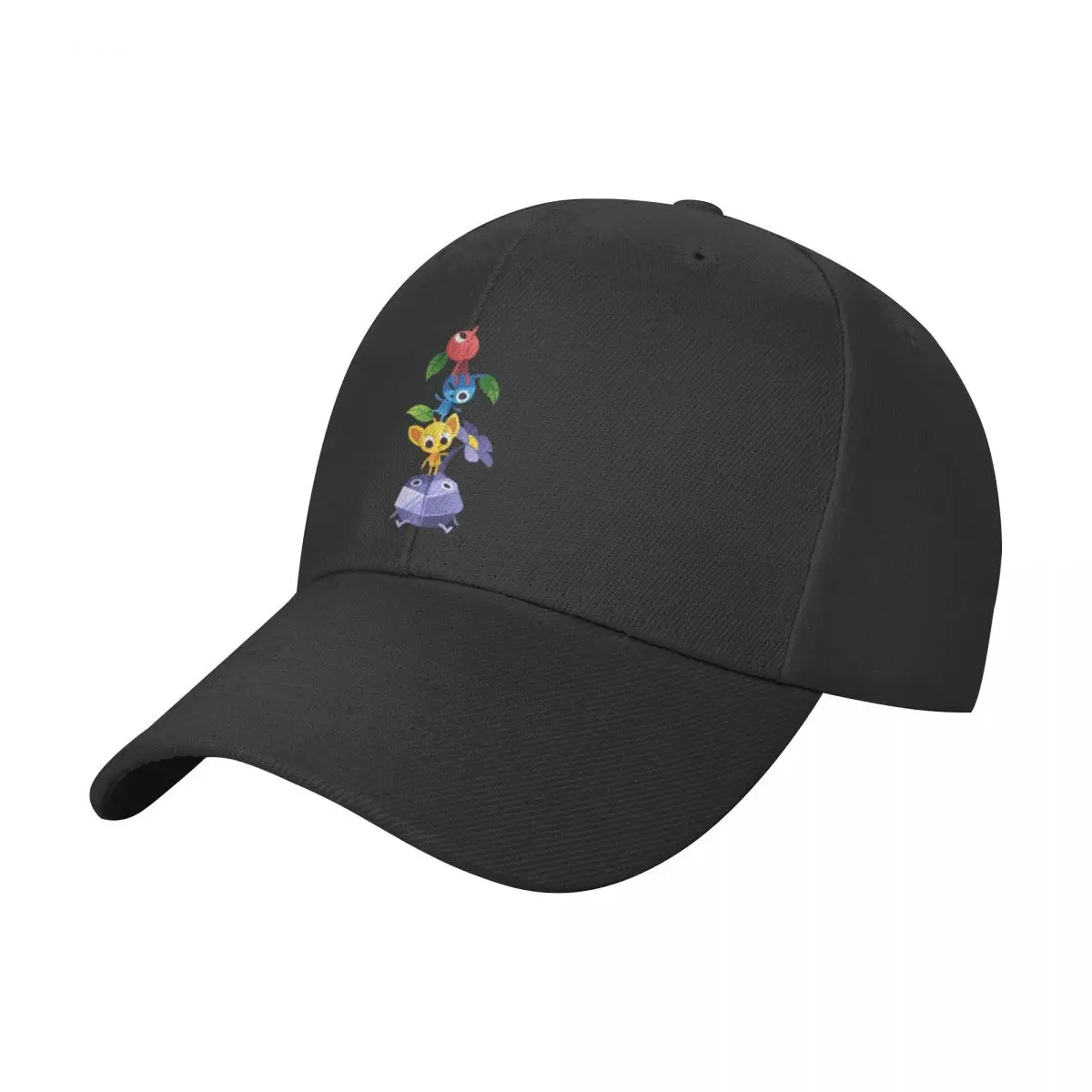 

Pikmin 4 Baseball Cap Snapback Cap black Mens Hat Women's