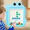 Children's magnetic pen drawing board puzzle magnetic magnet stone bead focus training coordination exercise toy 1