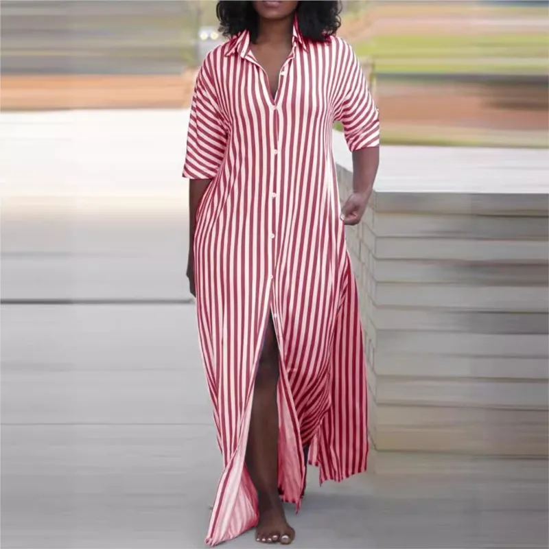boho chic dresses for fall Best-Selling Bohemian Short Puff Sleeve Maxi Dress main image 0