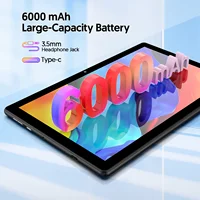 BAKEN 10-inch tablet with SIM card slot, Android 15, Wi-Fi, GPS, Bluetooth, 64GB storage, dual speakers, USB-C port - Image 6