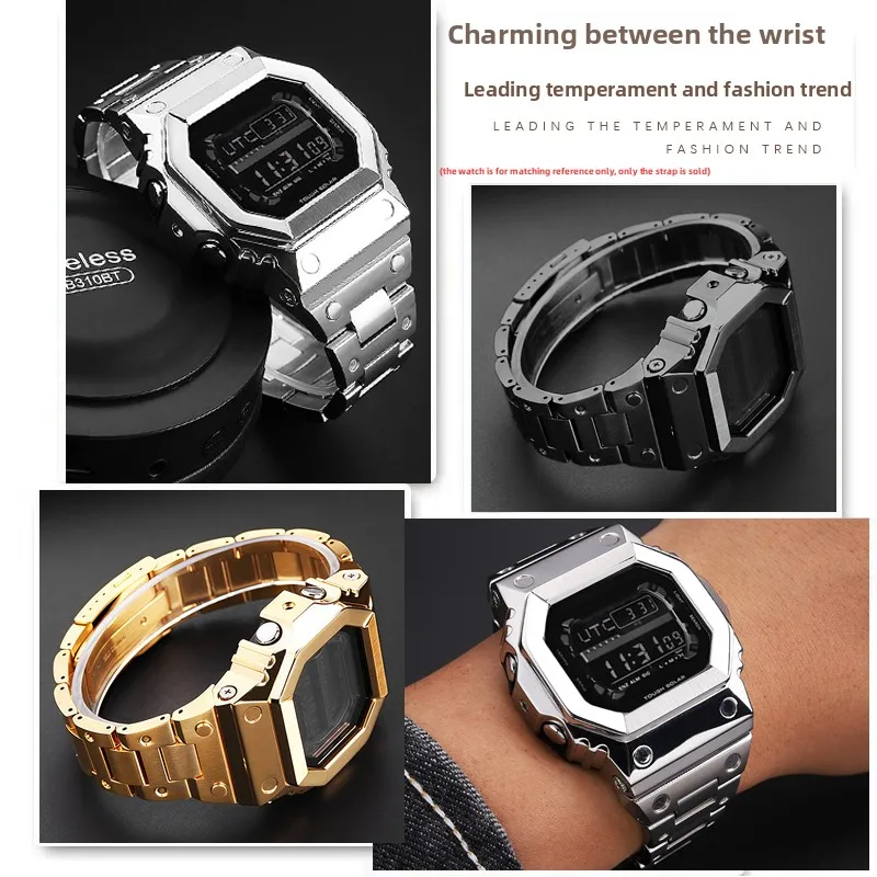 Mod Kit GX56BB Case Tali untuk Casio G-SHOCK Big G Larg Square GX