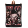 Silco Arcane Dark Villain Blankets Velvet L-Leagues of Legend Multi-function Super Warm Throw Blankets for Sofa Car Bedspreads 1