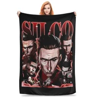 Silco Arcane Dark Villain Blankets Velvet L-Leagues of Legend Multi-function Super Warm Throw Blankets for Sofa Car Bedspreads 1
