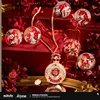 Game Honkai Star Rail Imitation Pocket Watch Pendant miHoYo Official Pure Beauty Gaijin No Double Series Anime 3D Keychain Gifts 3