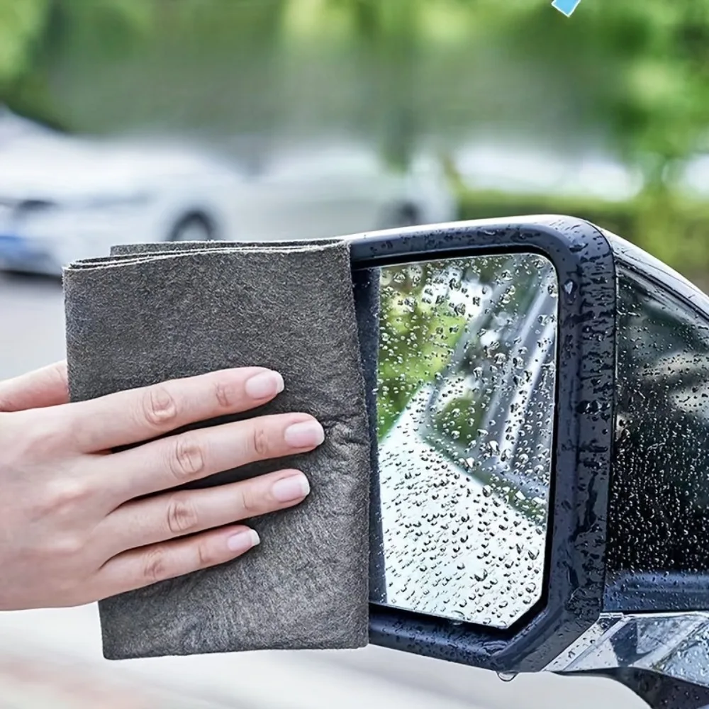 5pcs of magic cleaning cloth to wipe the glass without leaving marks, no watermark to wipe the glass to wipe the mirror artifact