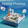 Board Game Puzzle Children Educational Toy Challenges Logic Thinking Game IQ Puzzle Spatial Imagination Kids Gift Clearance Toys 4
