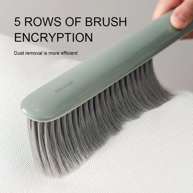 Hosszú Fogantyú Sörték Ágykefe Fa Antisztatikus Porkefék Szőnyeg Kanapé Ruházat Seprű Háztartási Tisztító Szerszámok - Image 4