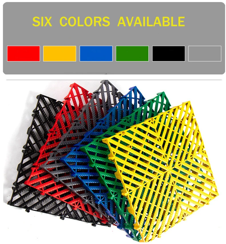 1PCS3cmThicknessGarageFloorMatsCarWashRoomFloorMatMulti