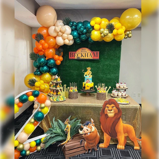 ækvator tvivl grit Disney Lion King Balloons Birthday Decoration - Disney Baby Shower Balloons  Arch - Aliexpress
