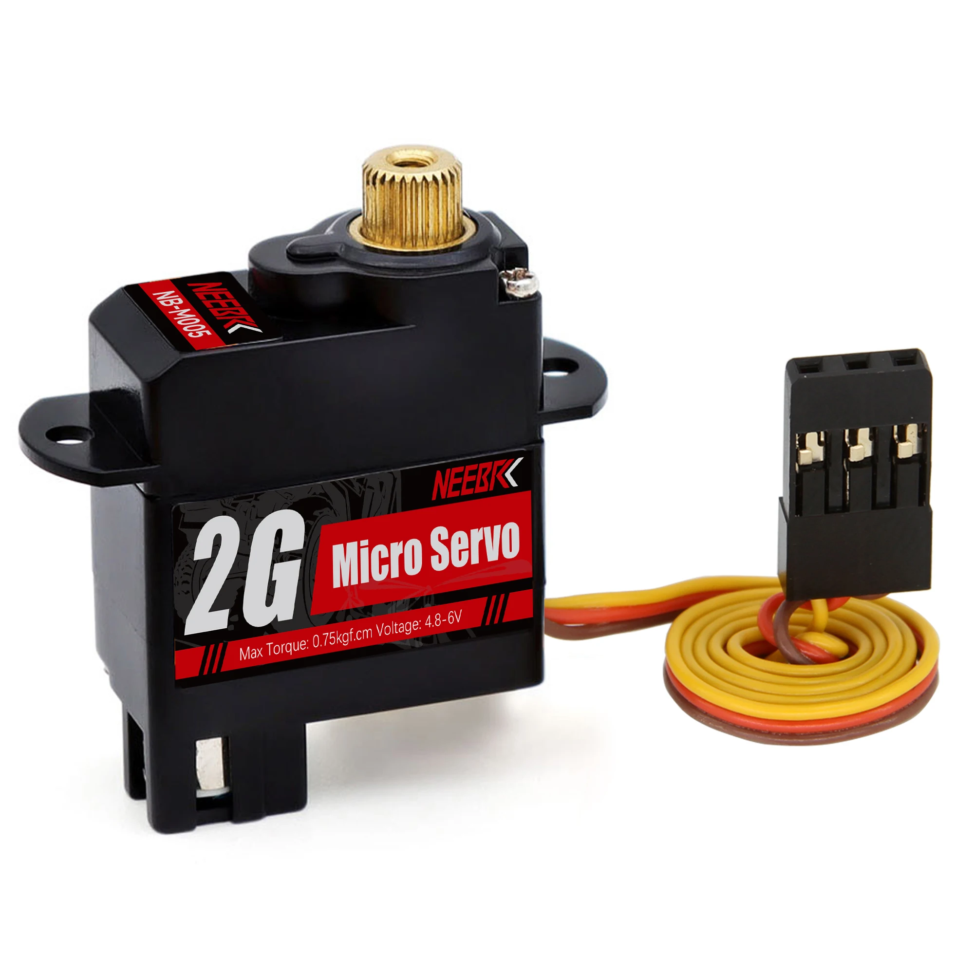 NEEBRC 2g 4,3g 5g 8g 12g 21g Digital Micro Servo für RC Flugzeug Drone Mini Auto Hubschrauber Starrflügel Wltoys K969 K989 XKS X450 – Detail 11