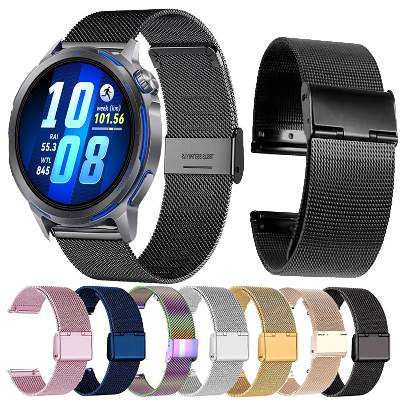 Premium Stainless Steel Milanese Loop Watch Band Strap - Mesh Design