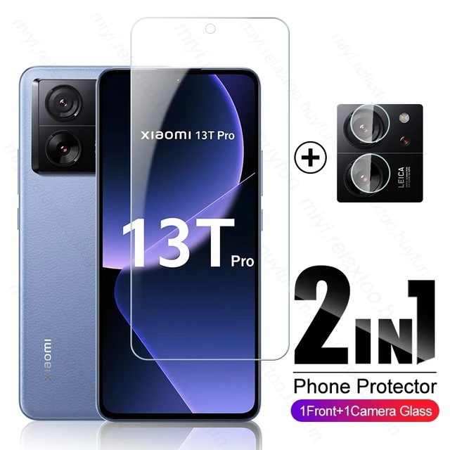 for xiaomi 13t pro 5g glass 2in1 camera lens screen protector tempered  glass xaiomi xiaomy mi13t mi13tpro mi 13t 13 t pro films - AliExpress