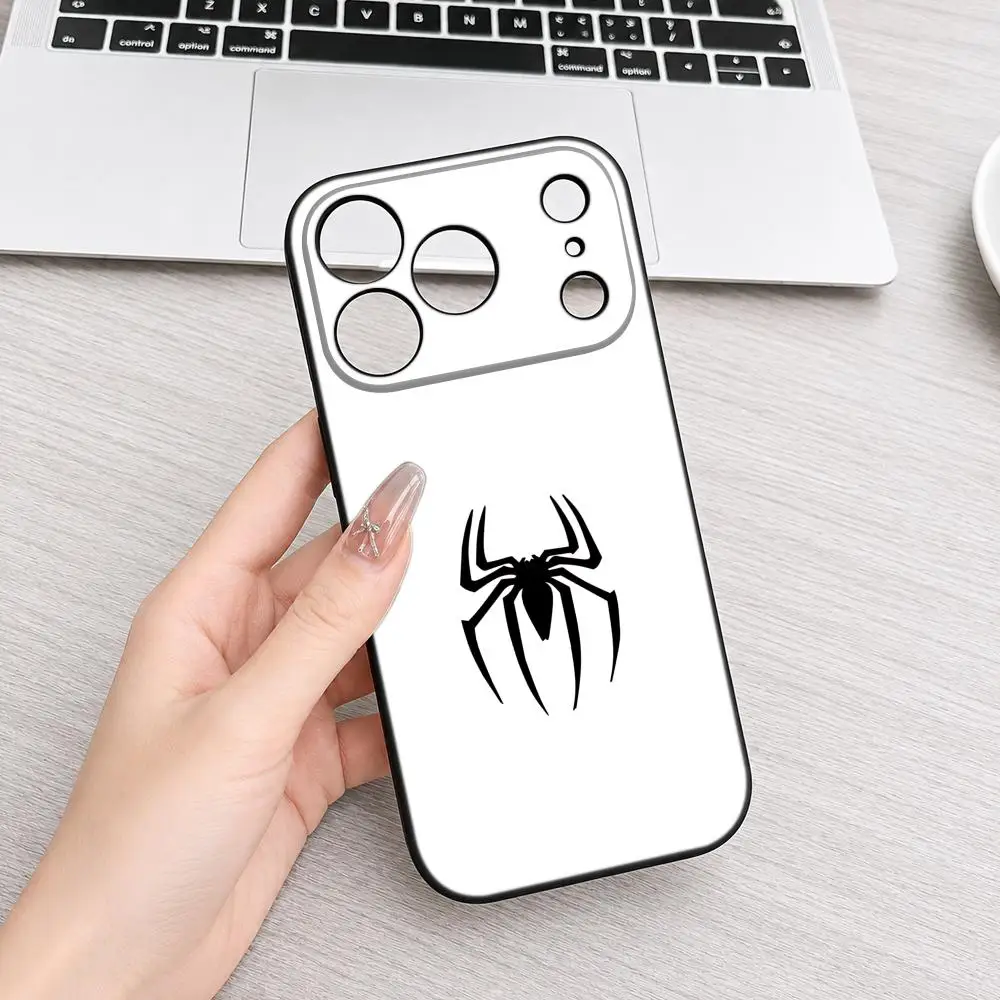 Anime Spiderman Cool Shockproof HD Clear Phone Case