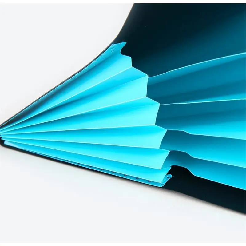 A4  Folders Plastic Envelopes Multi-layer Folder Plastic Folder Bag Business Multifunctional File Bag Extension Office Supplies