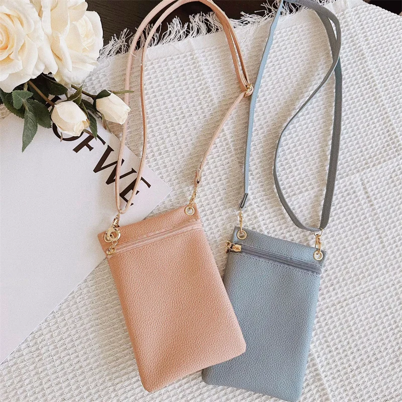 Shoulder Bag PU Women Mobile Phone Bag Mini Female Messenger Purse Lady Wallet Small CrossBody Bag Women Handbag сумка женска