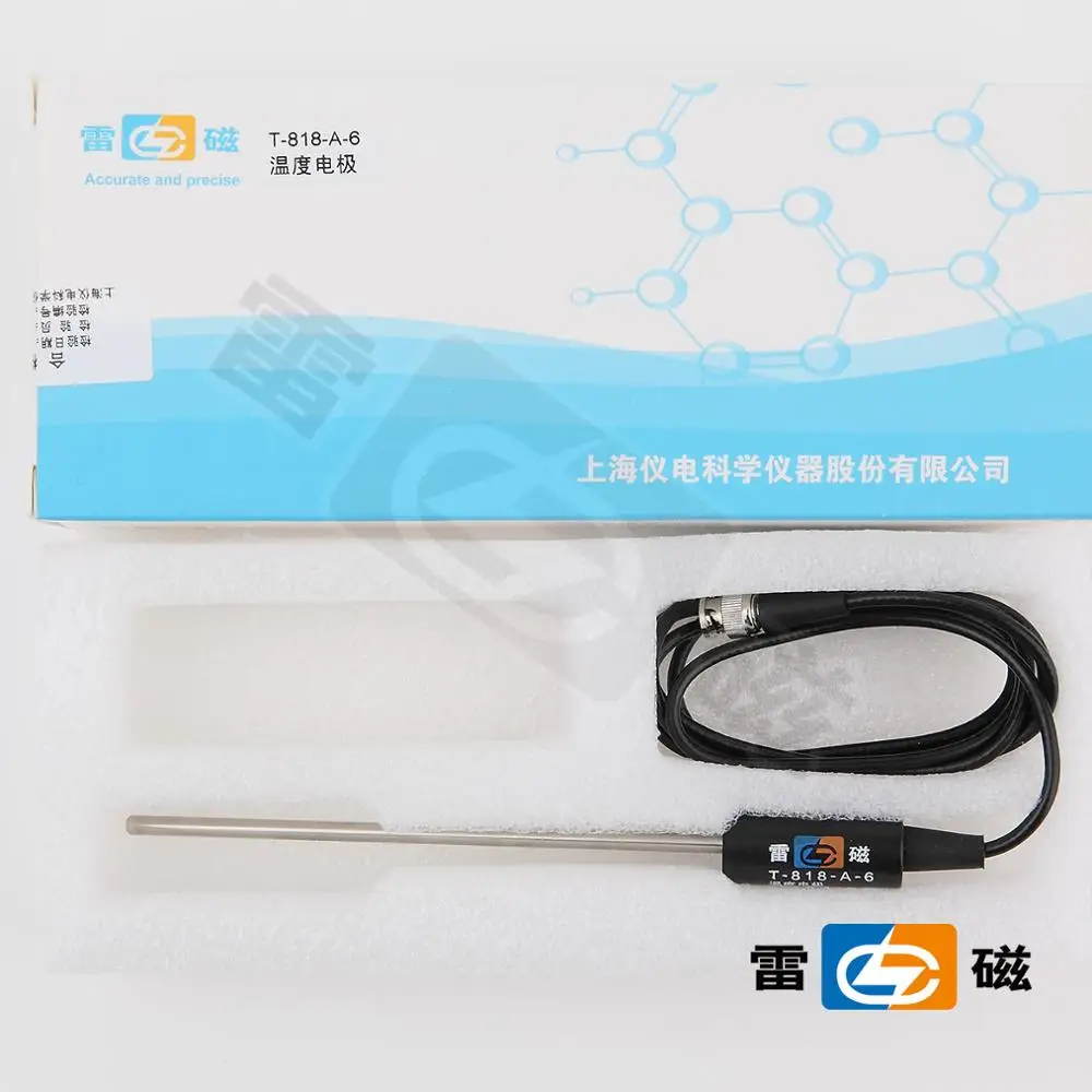 

Shanghai Leici T-818-A-6 type temperature probe / sensor electrode / billing