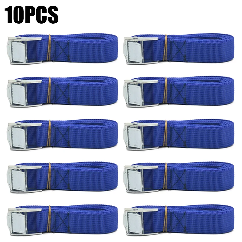 10 stücke Schwarz 2 m * 26mmTie Unten Strap Starke Ratsche Gürtel Gepäck Tasche Fracht Zurrgurt mit Metall Schnalle Heavy Duty Gürtel Zink-legierung Buc – Detail 9