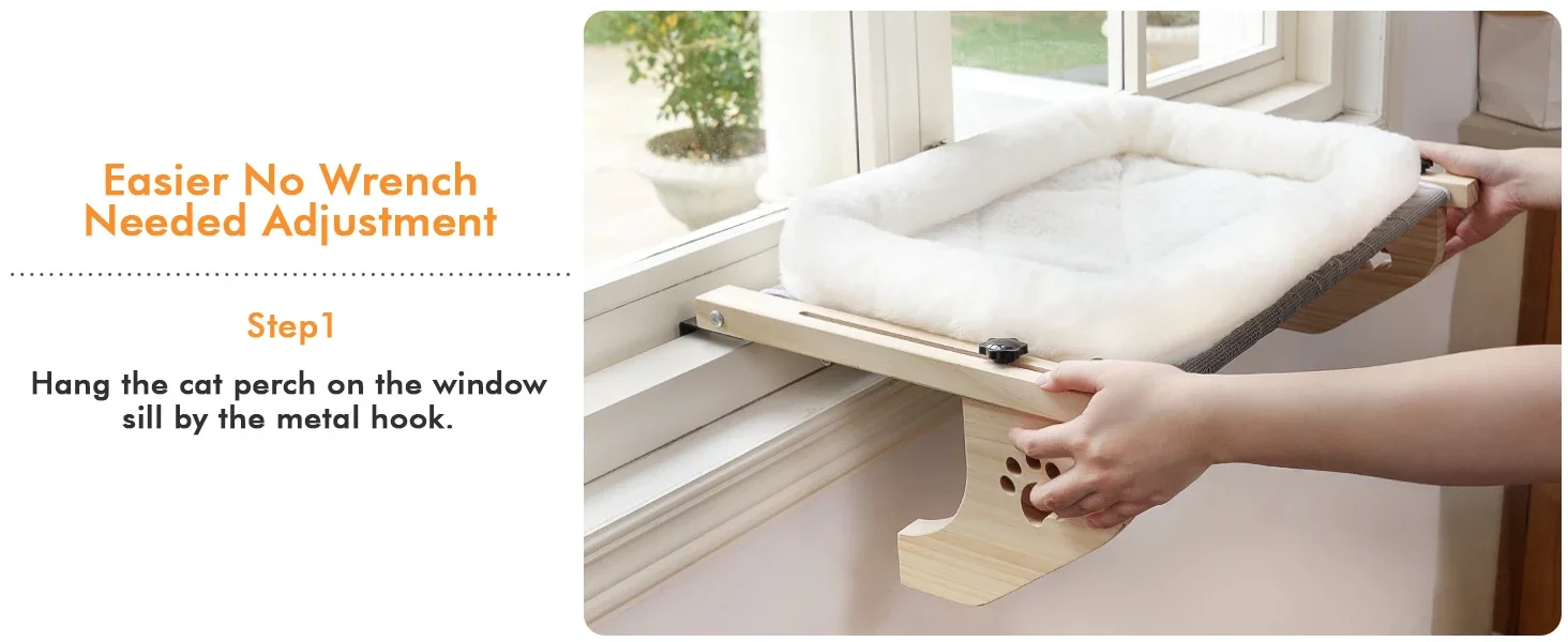 cat windowsill perch