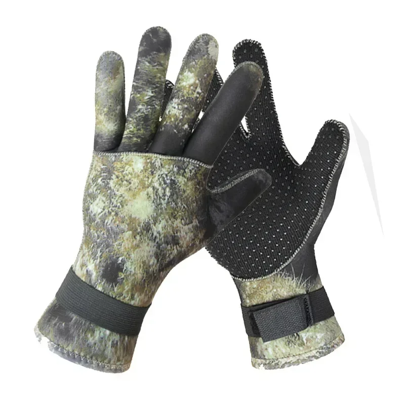 3MM Neoprene Diving Gloves Spearfishing Non-slip for Wet Scuba Kayaking Anti-Cut