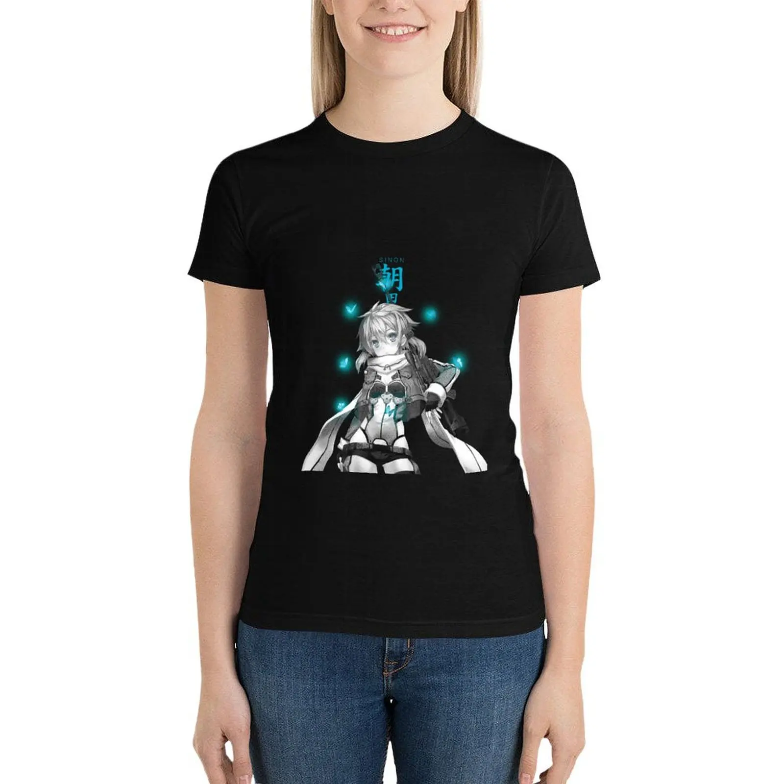 Nuar Sinon and butterflies T-Shirt summer clothes cute clothes aesthetic clothes Women's tee shirt