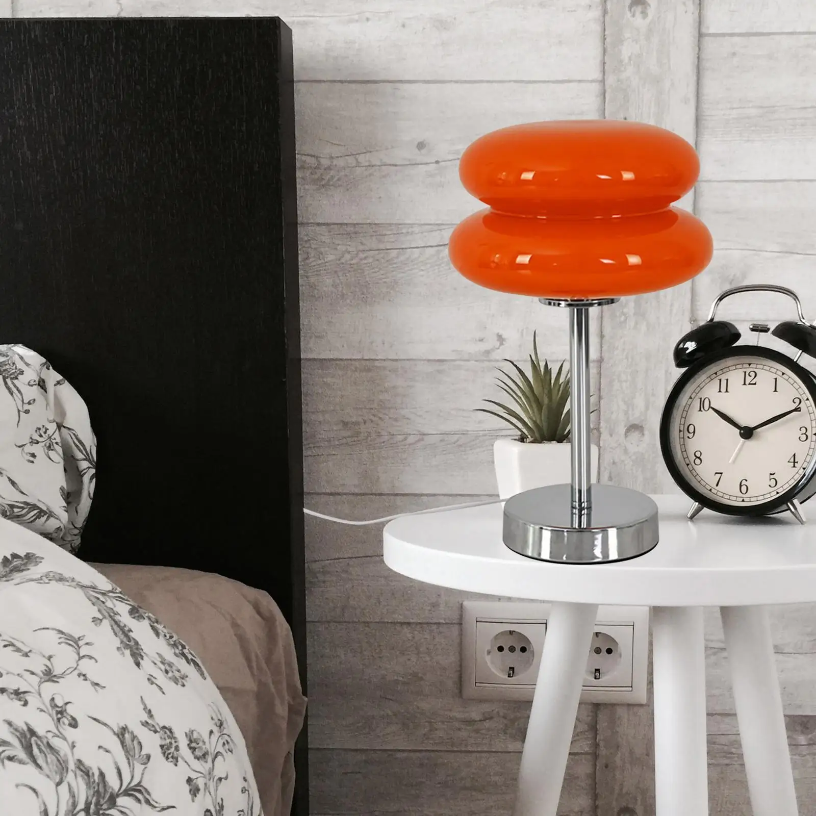 Description Picture 2 of itemGlass Table Lamp Cute Modern Minimalist Bedside Led Light Decorative Bedroom Desktop Atmosphere Lamps Creative Night Light Room
