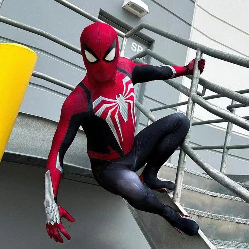 Spiderman Adulto Costume Da Uomo Ragno Costume Carnevale Costume