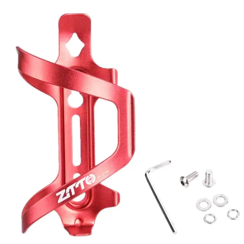 MTB Ultralight Aluminum Alloy Bicycle Water Bottle Cage For Mountain Road Bike Cycling Bottle Holder Bicycle Accessories bicycle water bottle cage bicycle bottle holder water bottle holder
