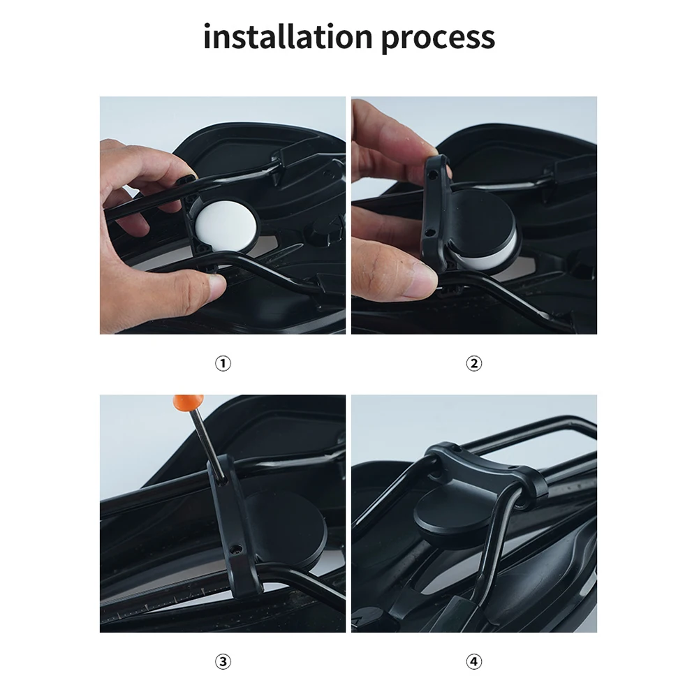 Bike GPS Tracker Protective Cover Hidden Bike Holder Bracket Protective Cover Bike Tracker Accessories for Airtag Saddle Mount
