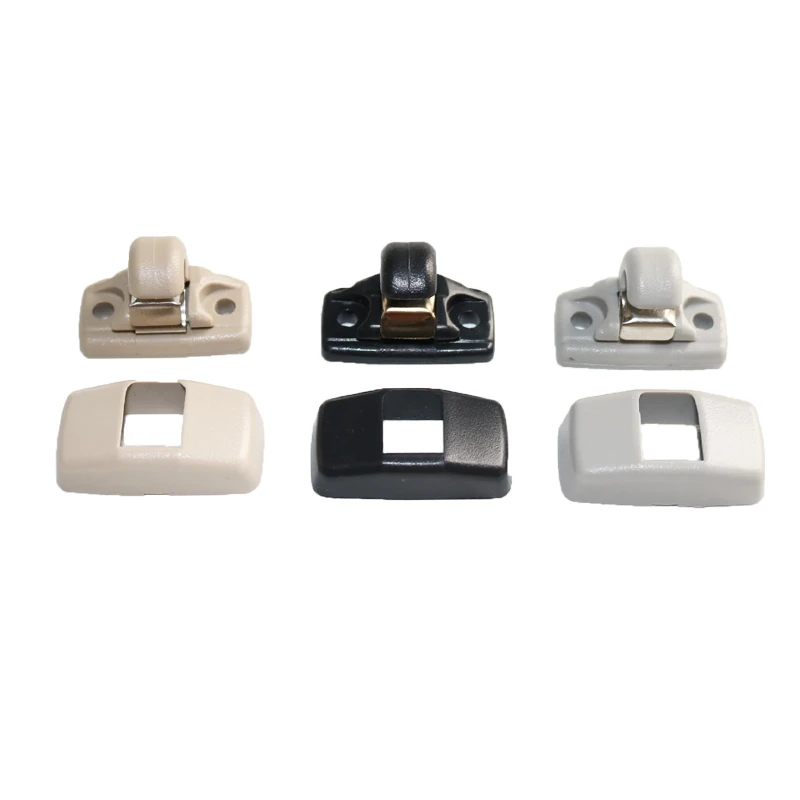 2x grijze zonneklep zonnedakhaakclip voor SKODA Fabia Octavia Superb 2002-08 kopen vanaf een prijs van 1.99