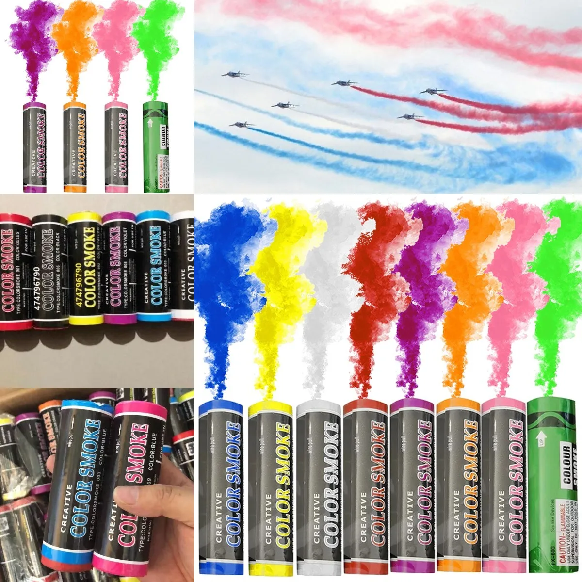 Smoke Colored Wedding Smoke Bombs Wedding Smoke Color Wedding