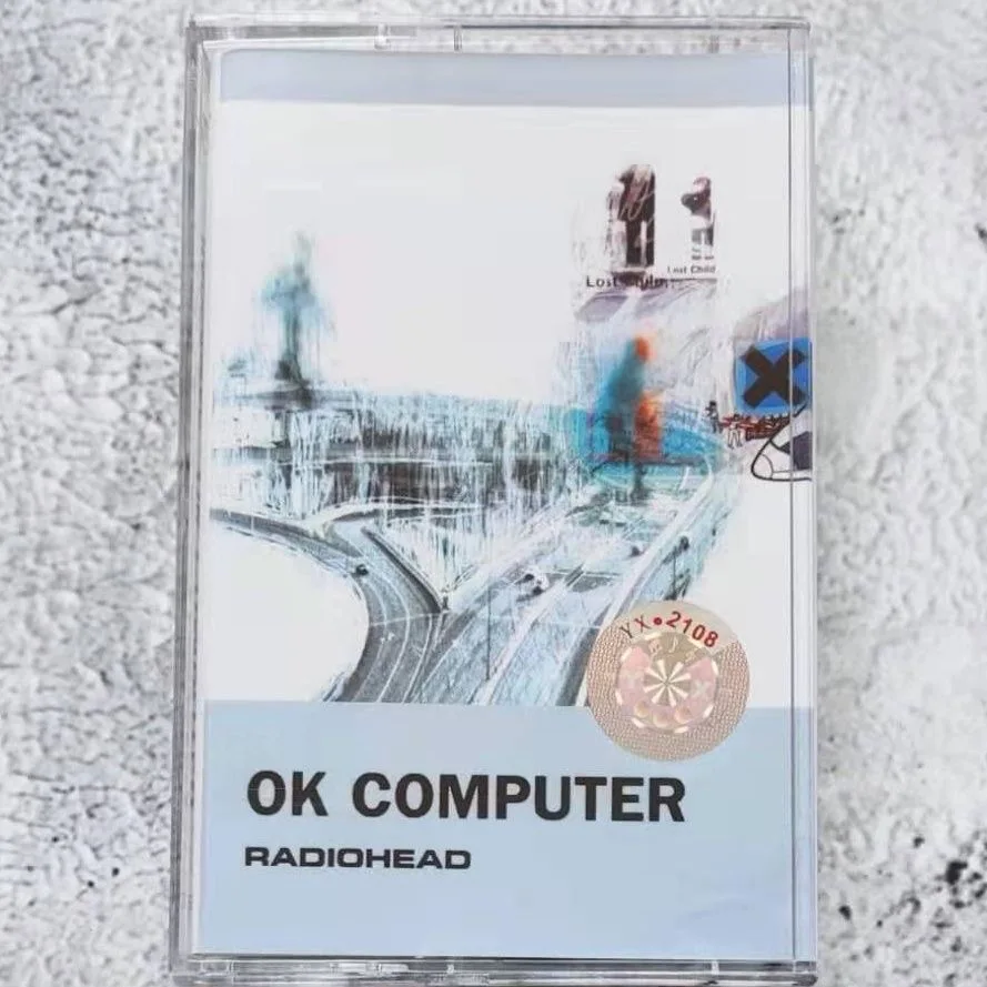 Classic Radiohead Thom Yorke Music Tape Ok Computer Album Cassette Cosplay Soundtracks Box Car Recorder Walkman Tape Gifts