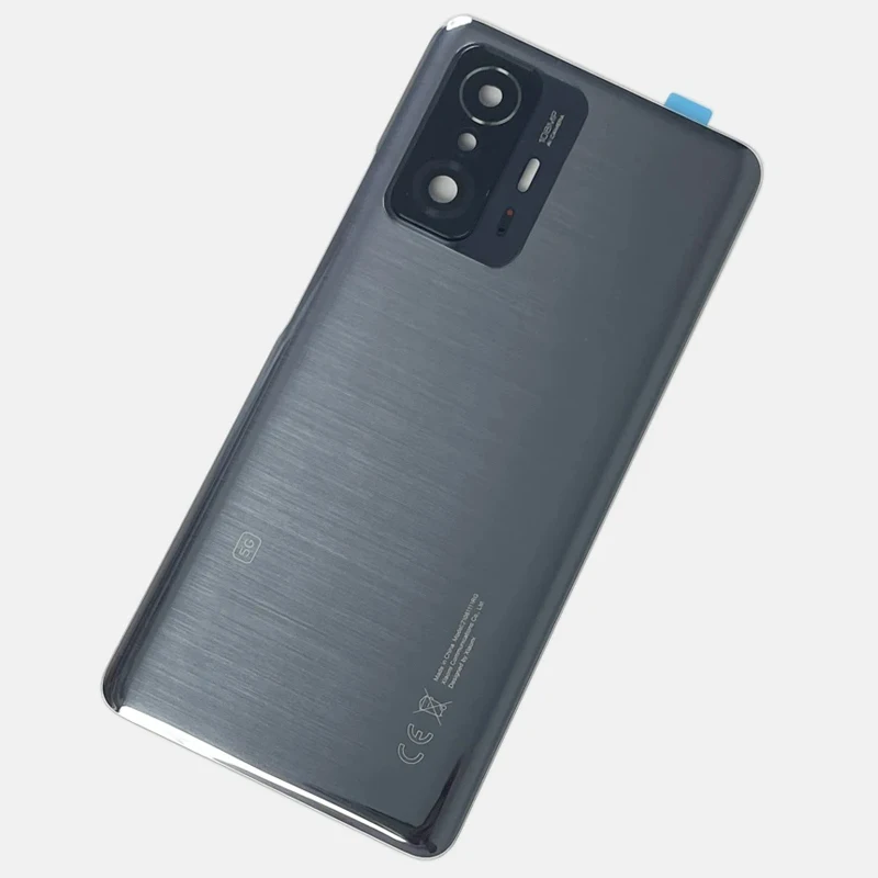 Phone Back Cover Grade AAA Camera Lens For Xiaomi Mi 11T Mi 11T Pro Back Housing Cover Door Adhesive