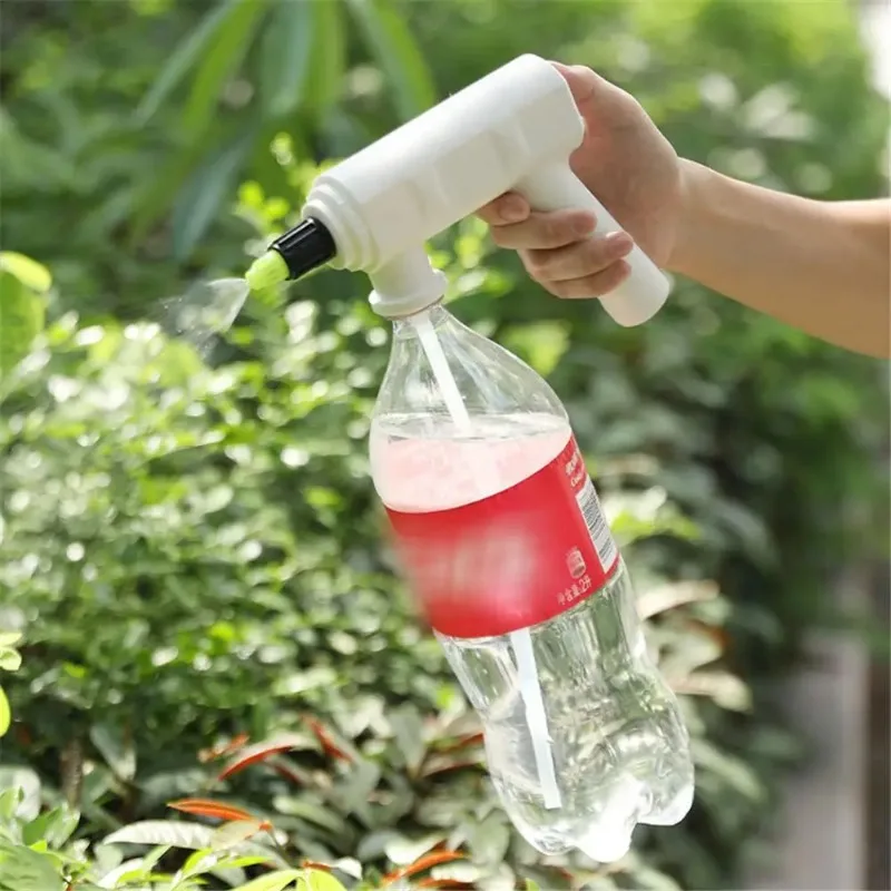 

Electric Plant Spray Bottle Watering Can Head Multi-functional Fogger USB Sanitizing Sprayer Watering Machine Plants Garden Tool