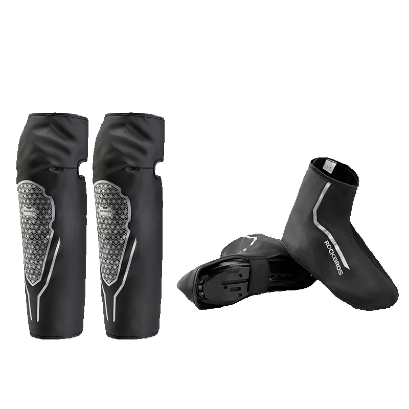 Huse pentru încălțăminte de ciclism Locke Brothers, genunchiere pentru motociclete, huse calde pentru bărbați și femei, pentru sporturi în aer liber, pentru bicicliști electrici_voghion.com