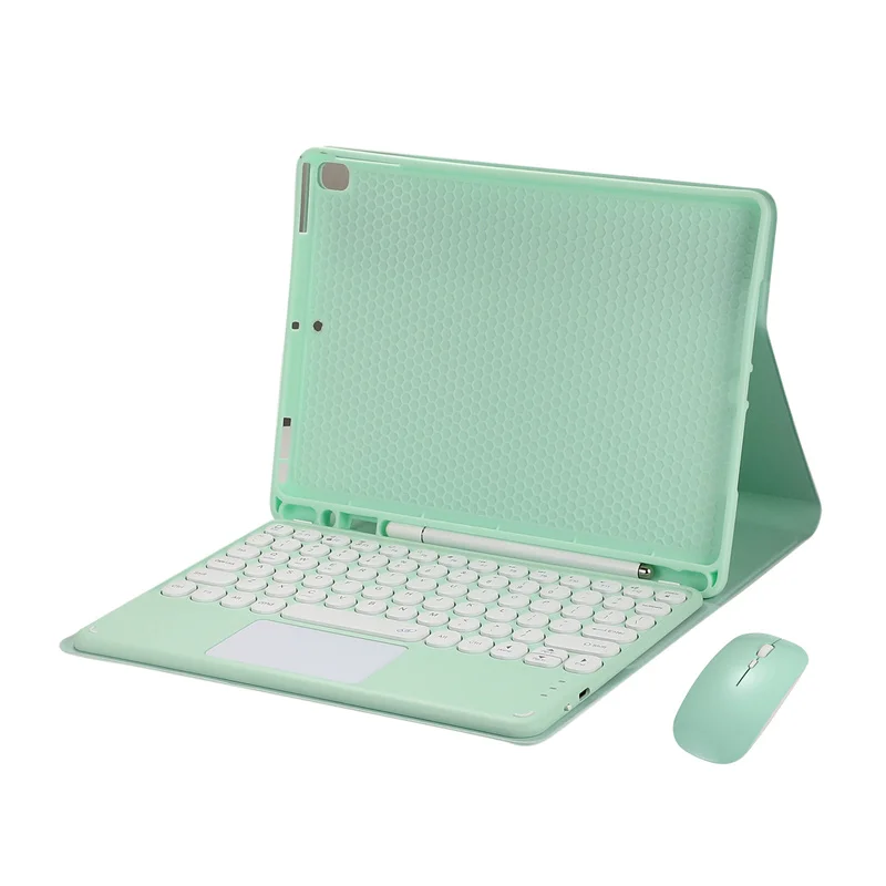 Teclado para Coque Ipad 10 Geração Case de Teclado 10 Polegada Cvoer para Teclado Teclado 10th Ipad com Caneta Slot Capa Funda - Imagem 4