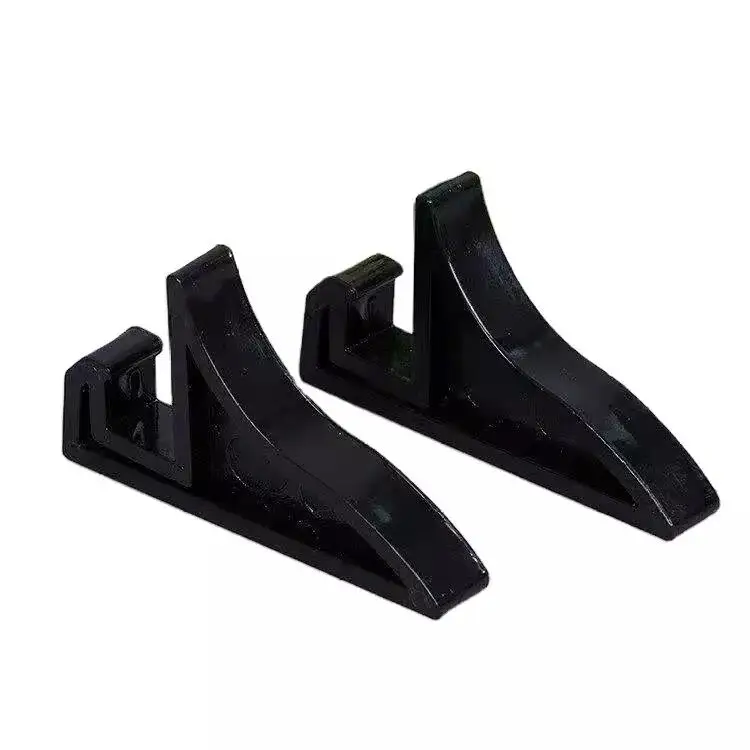 Easels Plásticos Claros para Segurar Molduras da Foto da Rocha da Ardósia da Sublimação 100 Pares Lote Preto - Imagem 4