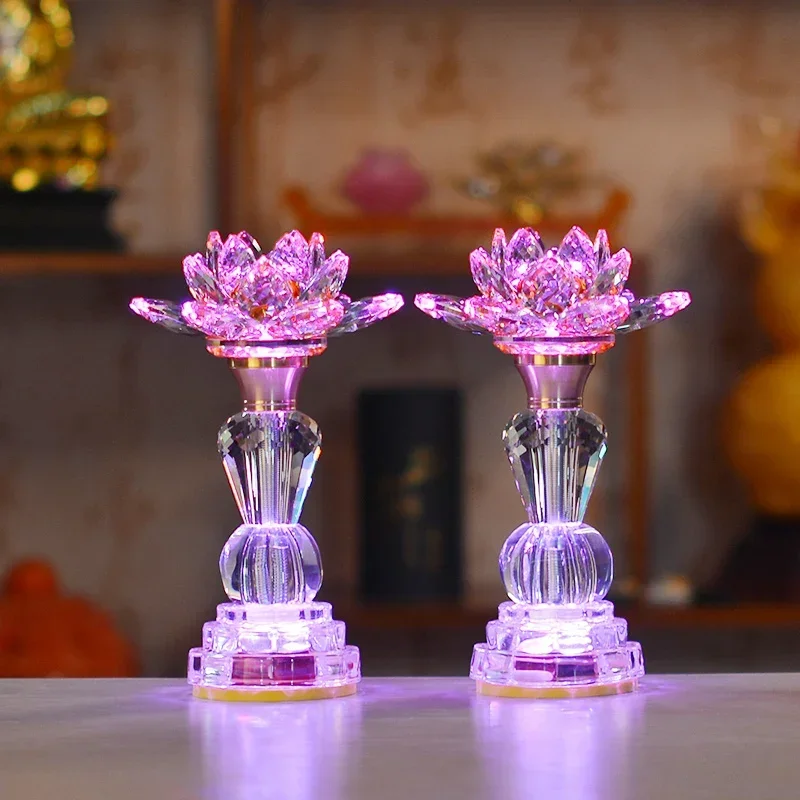 

pcs Crystal Colorful Simulated Clestick Home Decor Buddha Desktop Ornaments Traditional Feng Shui Supplies Crystal