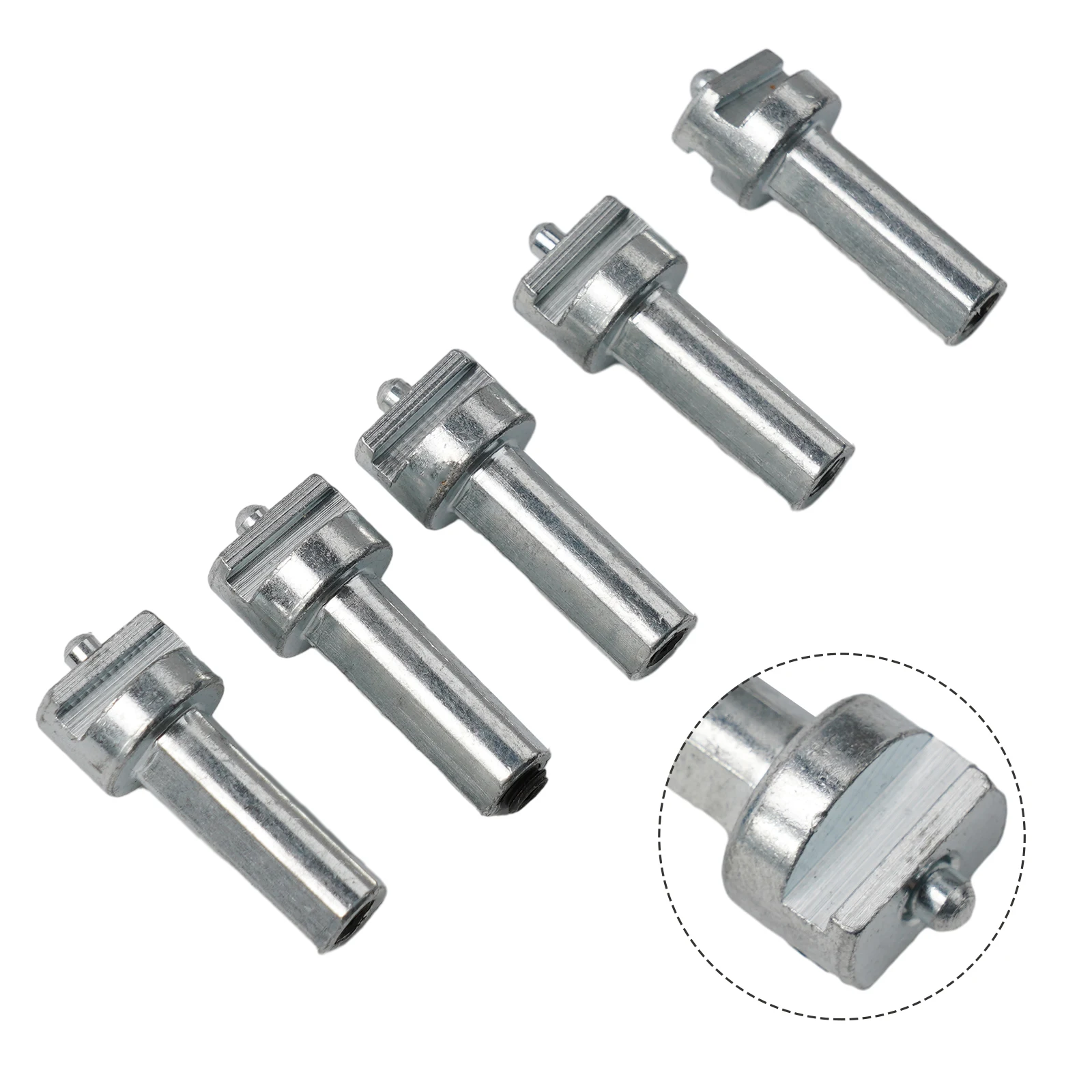 

5pcs Electric Drill Adapter Electric Drill Dredge Cleaner Joint Sewer Spring Pipe Cleaning Tool Connector Power Tools Accessory