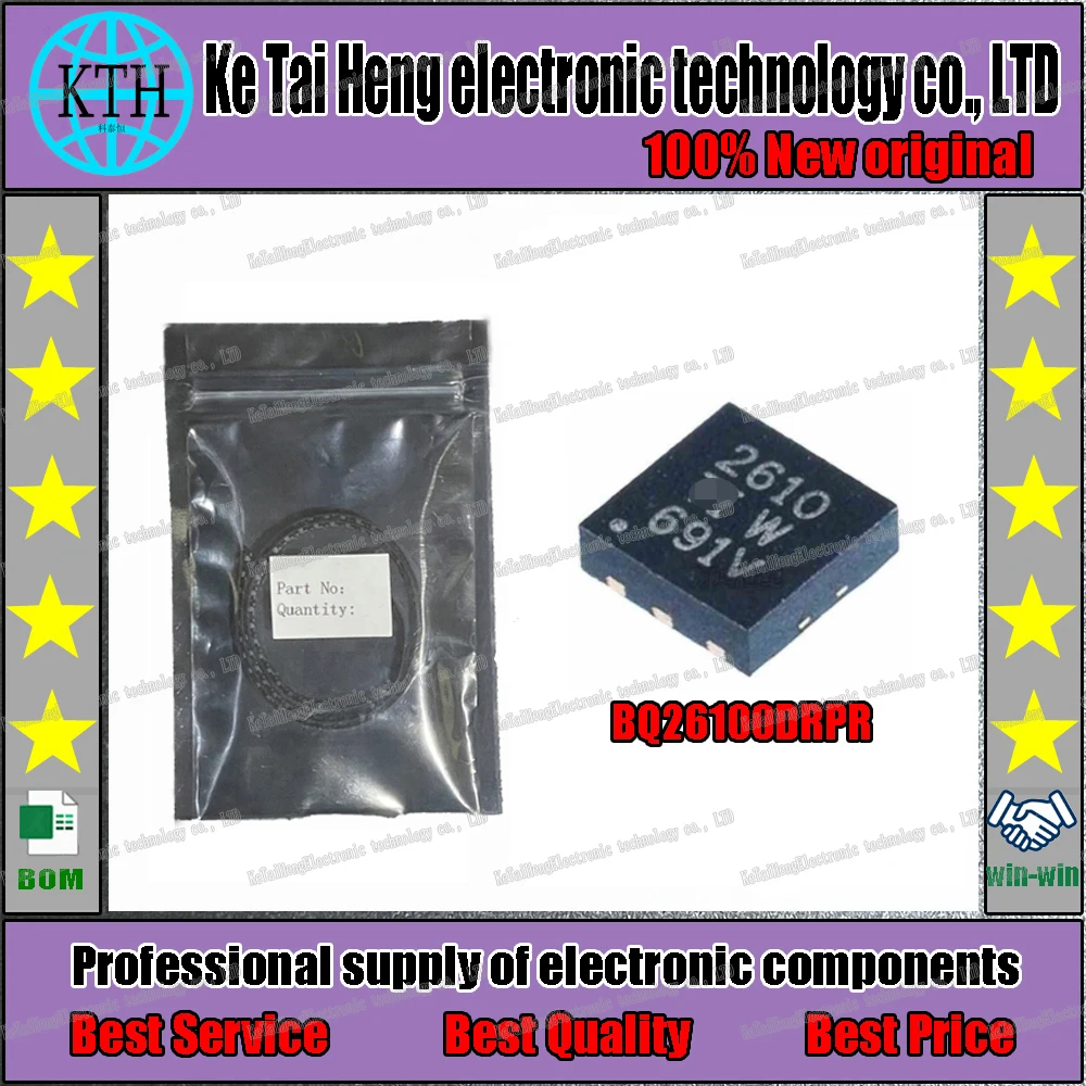 BQ26100DRPR 2610 BQ26100 QFN6