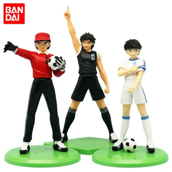 18cm Captain Tsubasa Anime Figure Ozora Tsubasa Action Figures Hyuuga Kojirou/Wakabayashi Genzou Figurine Collection Model Toys