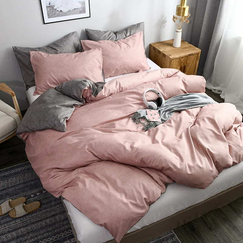 Pink Duvet Cover Bedding Set