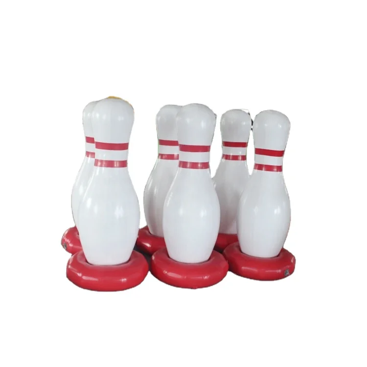 Hot Sale High Quality Human Bowling Alley Inflatable Bowling Pin Game Giant Inflatable for Outdoor Funny