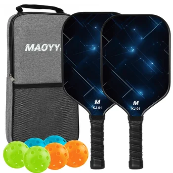 Carbon Fiber T700 Fabric Texture Pickleball Paddle 1