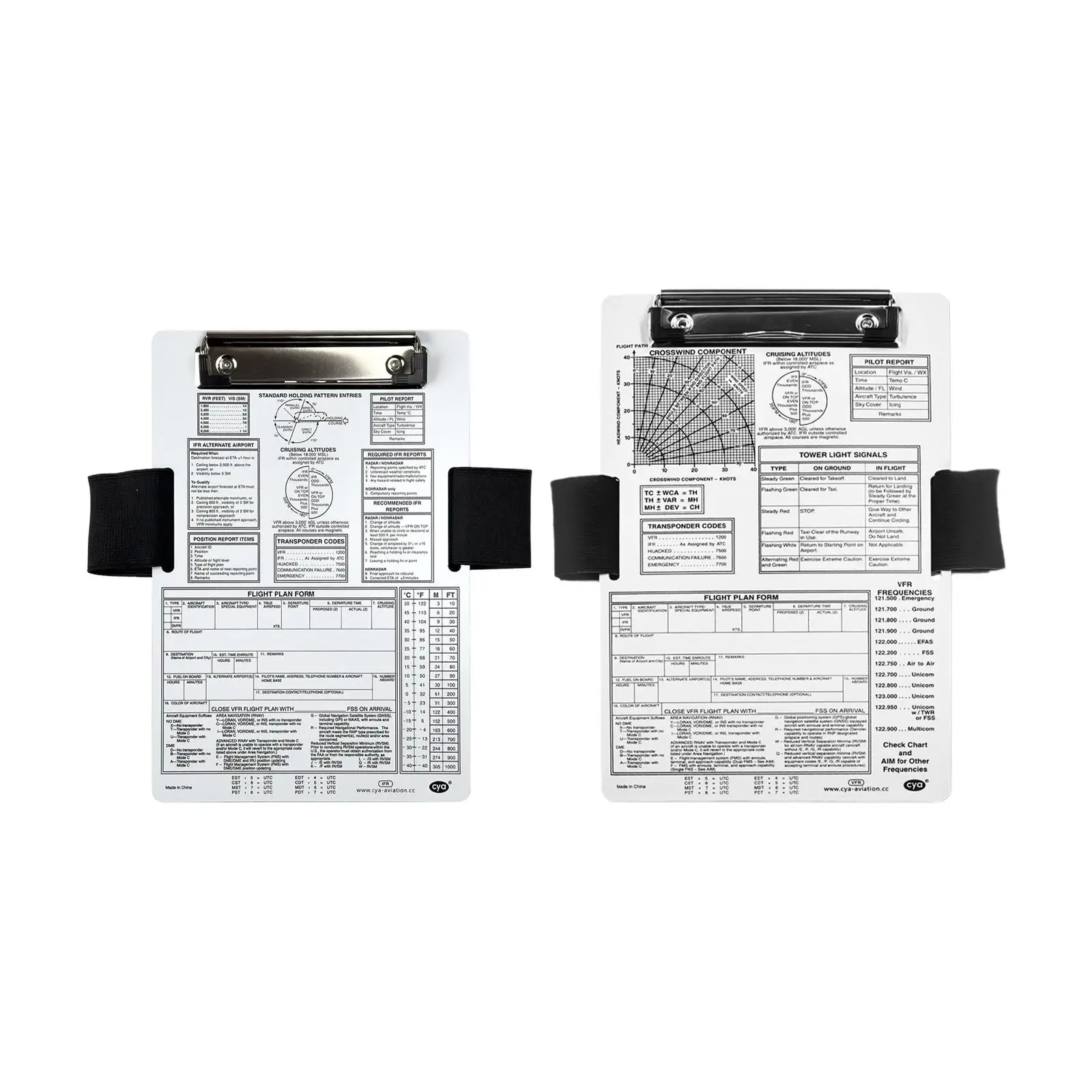 KneeboardMultifunctionDurableWritingPadAluminiumKneeboardIfrVFR